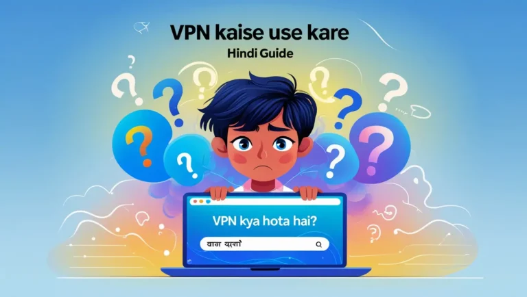 VPN Kya Hota Hai? VPN Kaise Use Kare Hindi Guide